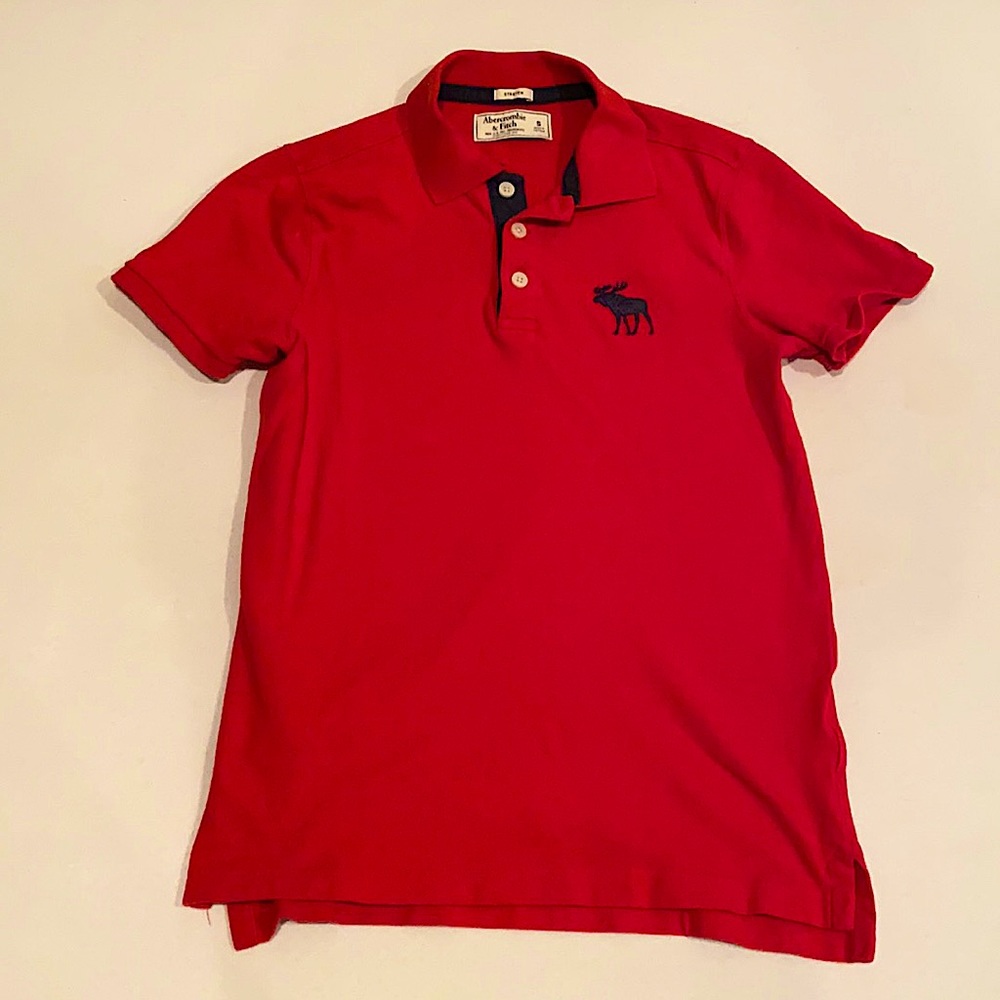 Abercrombie & Fitch Men’s Exploded Icon Polo Shirt
